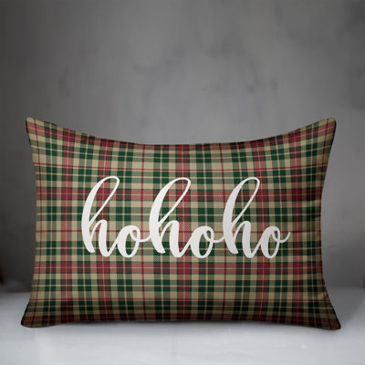 Plaid Throw Pillow