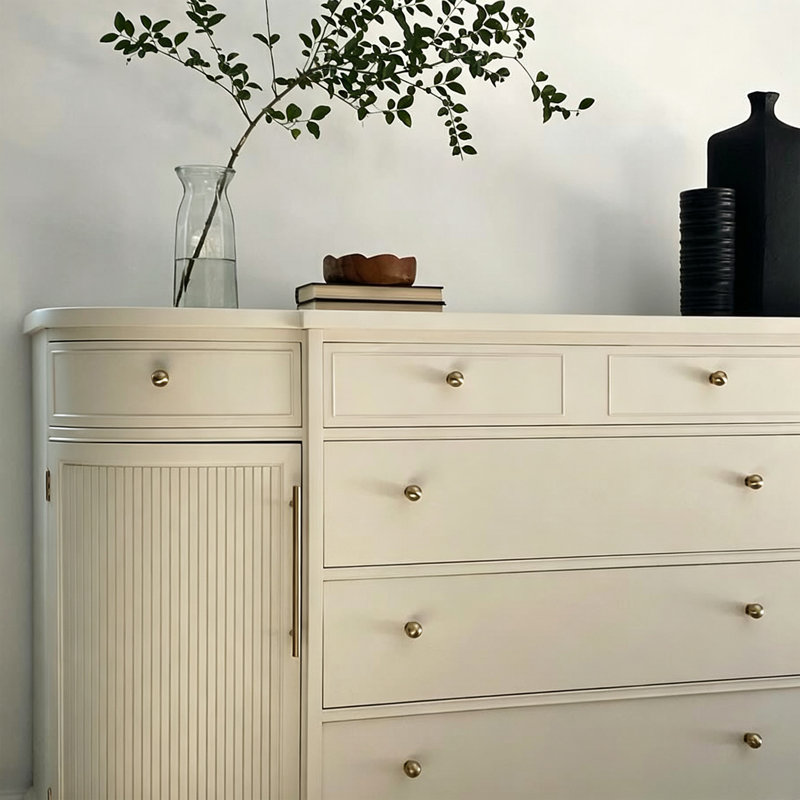 Buffet moderne en bois de grande capacité, 35.43" H x 59.06" W x 19.69" D