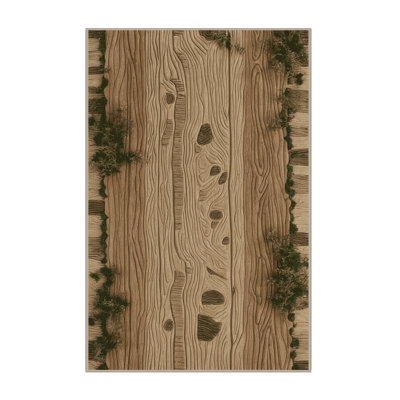 Tapis beige lavable à la machine