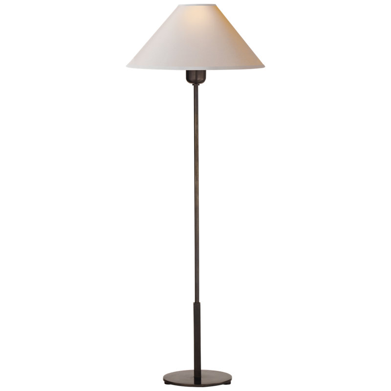 J. Randall Powers Hackney Buffet Lamp, Bronze, Fabric