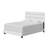 Boyd Sleep Napoli Faux Leather Fabric Upholstered Platform Bed Frame w/Adjustable Headboard, no Noise Strong Wood Slat Support, Box Spring/Foundation Required, Easy Effortless Assembly,-286816232-286816233