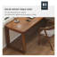 Bureau en bois massif en forme de L brun noisette-1916120457-1916120458
