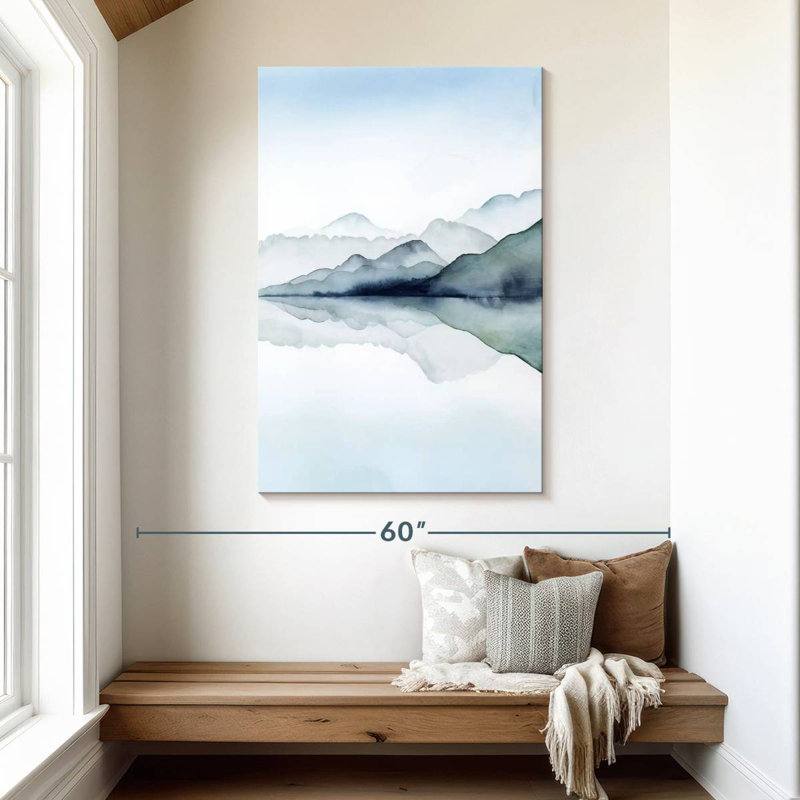 Avery Glacial II, 48" H x 32" W