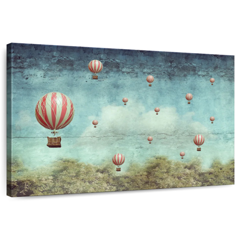 Montgolfières de style rétro Mehar, H 16 po x l 24 po