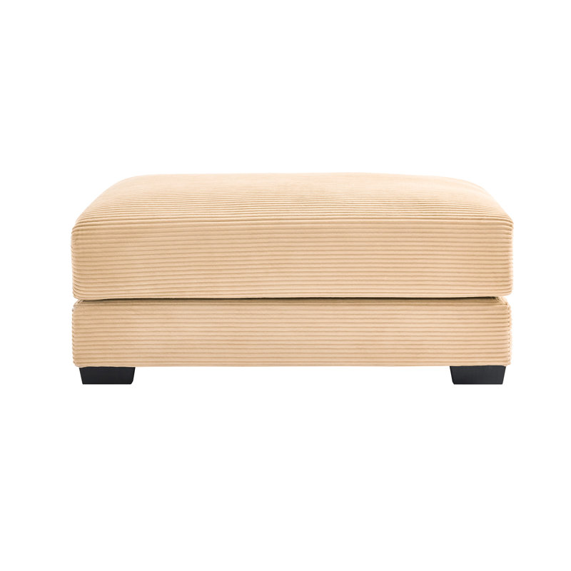 Velours côtelé Camel 28, avec structure rembourrée à haute densité et mobile pour les espaces inspirés