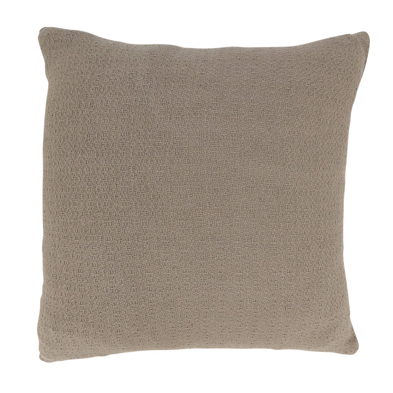 Colorful Geometric Cotton Throw Pillow with Poly Fill, 18"x18"
