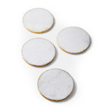 Marble Round 4 Piece Coaster Set