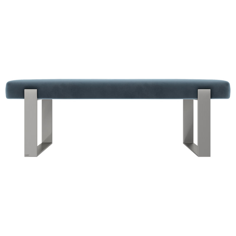 Paschke Storage Bench, Peacock Blue