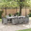 Metal Base Dining Table