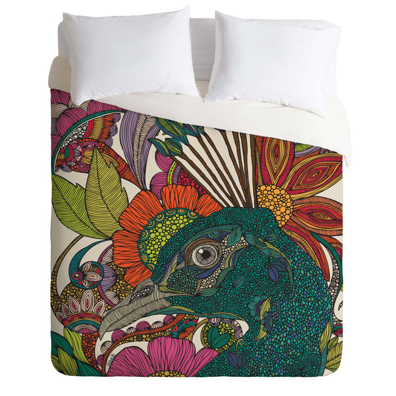 Ensemble de housse de couette fleurs, Housse de couette simple / simple TG et 1 taie dé