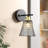 Omro Wrought Iron Armed Sconce