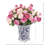 Ranunculus Arranged in a Ceramic Vase