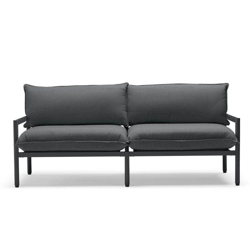 Terra Outdoor 2 - Seat Loveseat, Charcoal