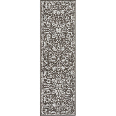 Dazzle Oriental Synthetic Area Rug
