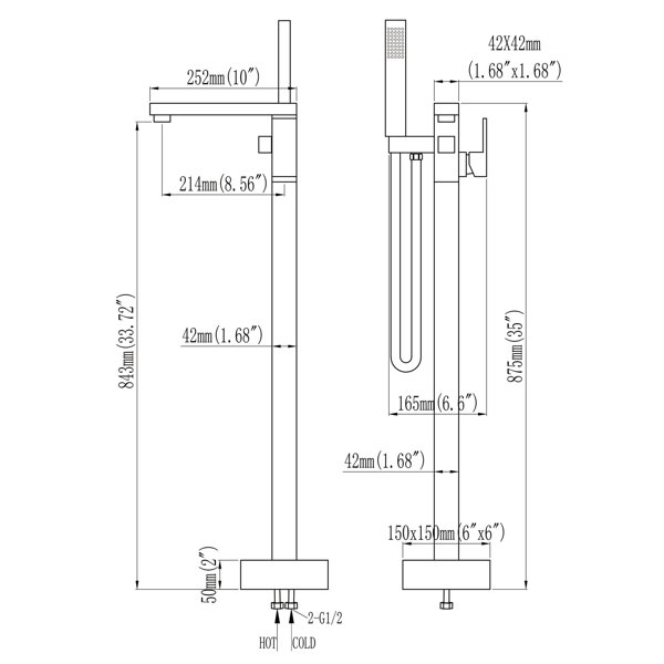 Dimensions du produit