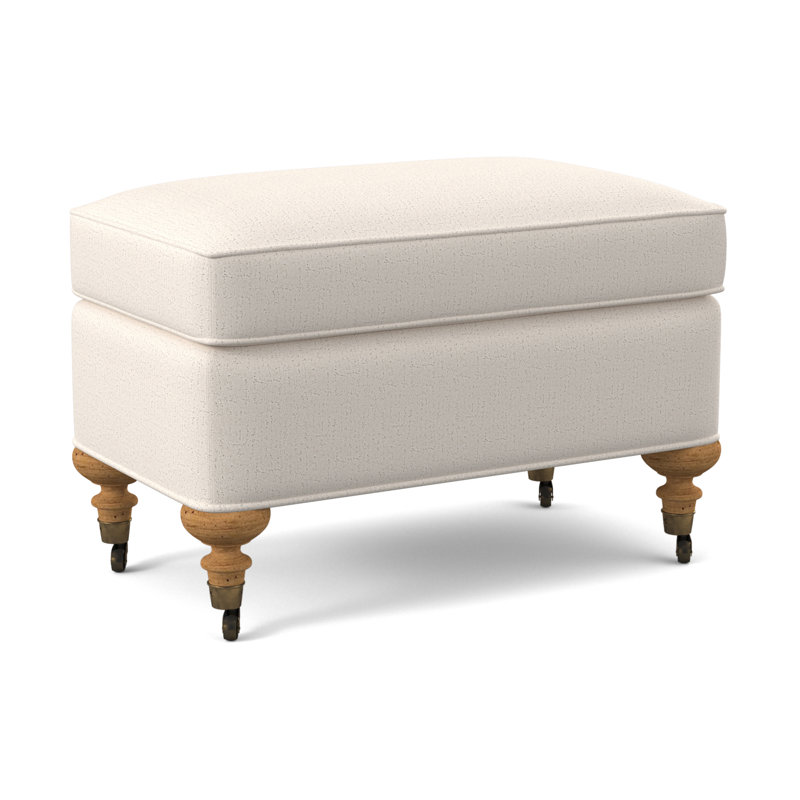 Repose-pieds standard Devan, Ivoire de Venise, Ambre