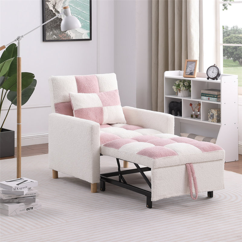 Canapé-lit d'intérieur, fauteuil réglable et coussin