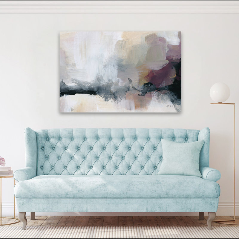 Abstract - Bluster II, 40" H x 60" W