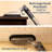 OVENTE Vacuum Dusting Brush Attachment Compatible with ST2000, ST2010 and ST2620 Electric Vacuums, Multi Angle Design for More Coverage, Black ACPST2675