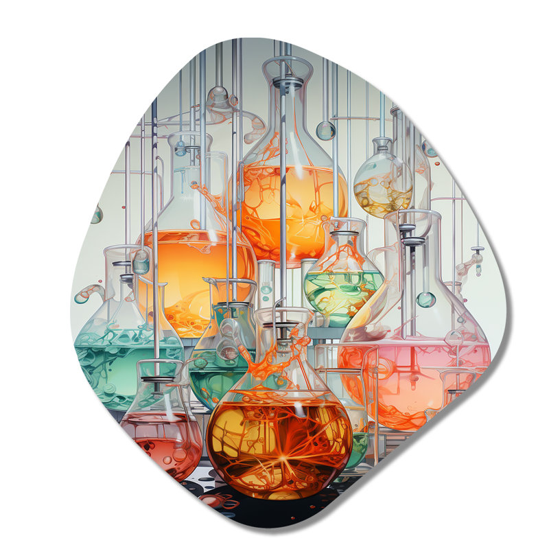 Décoration murale Kasper - Laboratories, H 28 po x l 25 po x P 1 po