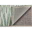 Wallace Modern Chevron Blue Area Rug-361342533