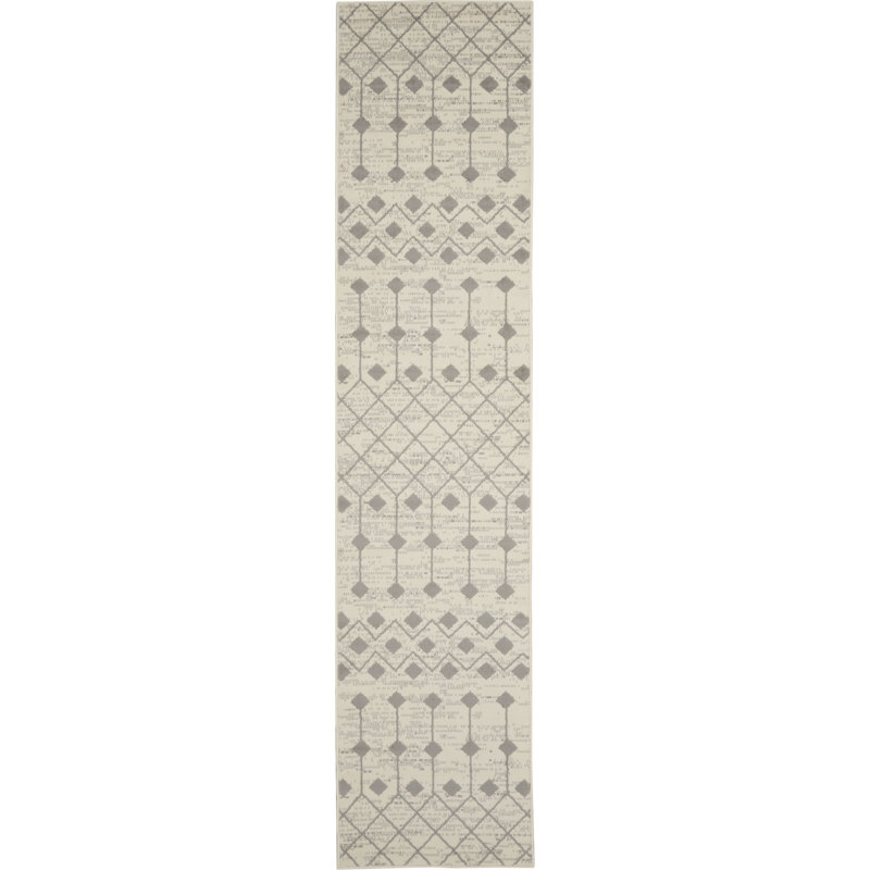 Brahn Argyle Indoor Rug, Runner 2'3" x 12'