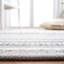 Tapis gris / ivoire en coton tissé à plat à la main Cumberland-51999566