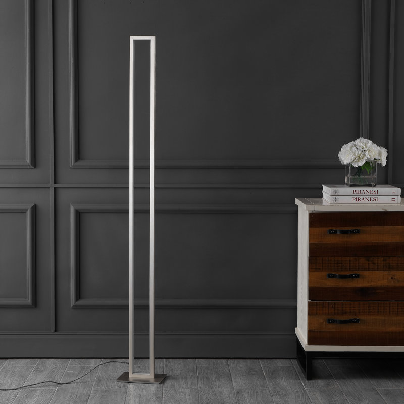 Kohlman 59.5'' Nickel LED Novelty Floor Lamp