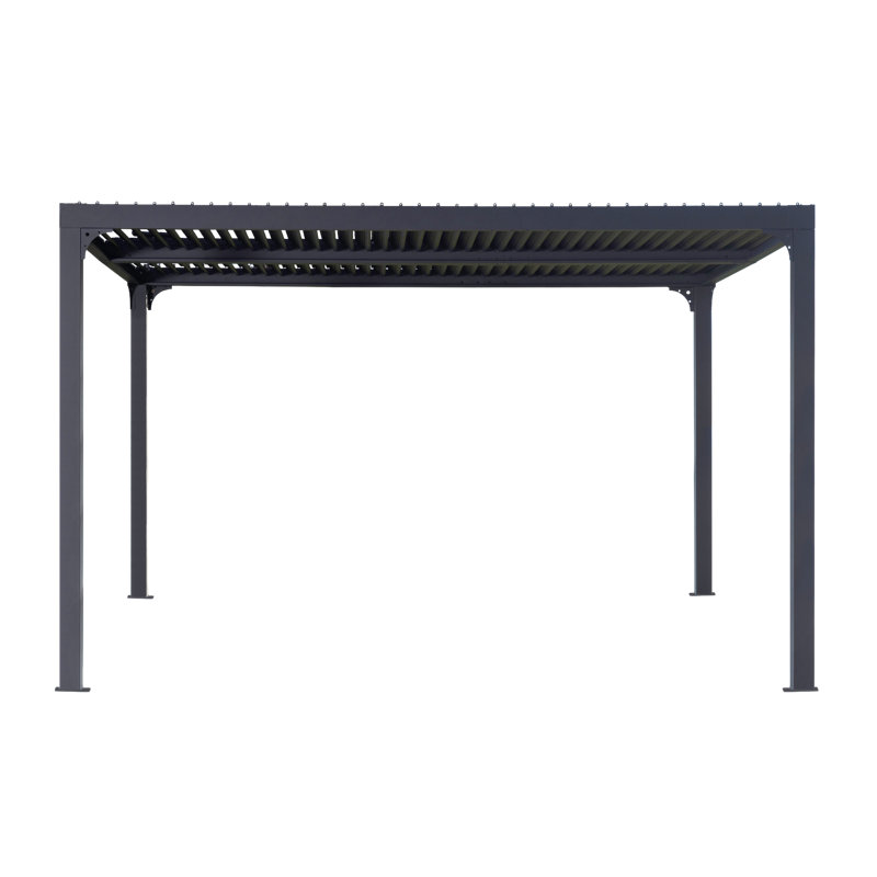 Pergola en aluminium Novara, Abri de garage en plastique l 10 pi. x P 12 pi. po