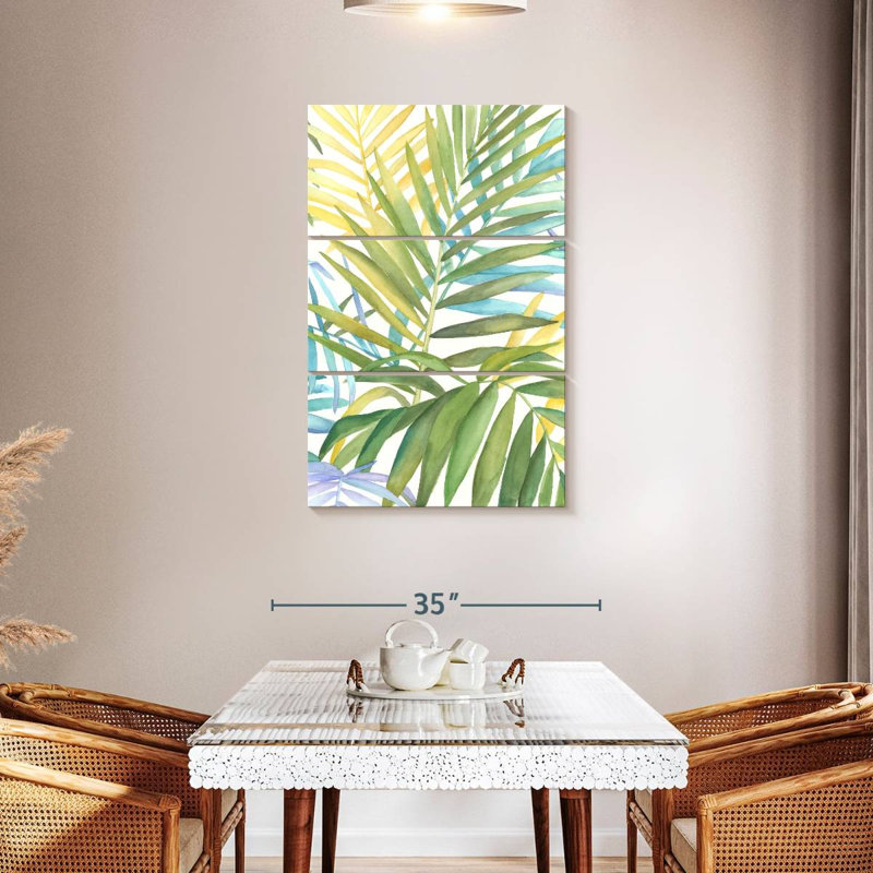 Harnek Tropical Pattern I, 45" H x 28" W