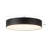 Cherylene 8-in Black dimmable LED Flush Mount-124959438