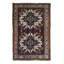 Wool Oriental Area Rug in Brown