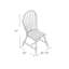 Chaise d'appoint Clermeau Windsor-1575916253