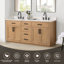 Ensemble de meuble-lavabo double avec miroir Gavino-584139499-584139498-547122679