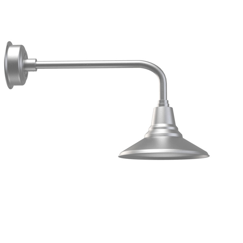 Albali Wall Light, 14.42" H x 12" W x 32.25" D, Galvanized Silver