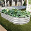 Ensemble de lit surélevé pour jardin - Jardin surélevé en métal pour jardinières, légumes et herbes-1764272488