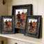 Cadre photo mural 8 "x 10" noir 1pc pour décor de vestibule