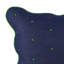 kate spade new york Scalloped Edge Euro Sham, 26" x 26" Single 100% Cotton Decorative Pillow Cover, Navy-1035560097