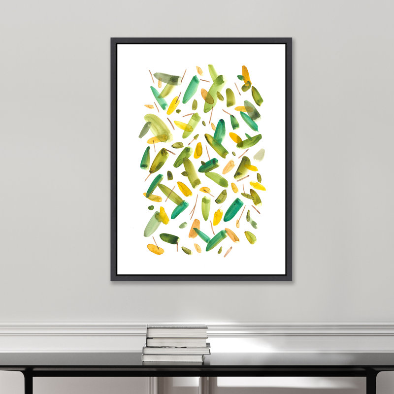 Fanatical Dreams Green I Painting by David Erickson