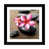 Papier d'art encadré noir sélectionné