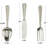 Aluminum Metal Knife, Spoon and Fork Utensils Gold Wall Decor Set-837744854