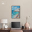 Art mural moderne sur la plage grecque par Art Remedy-105309889-105309901