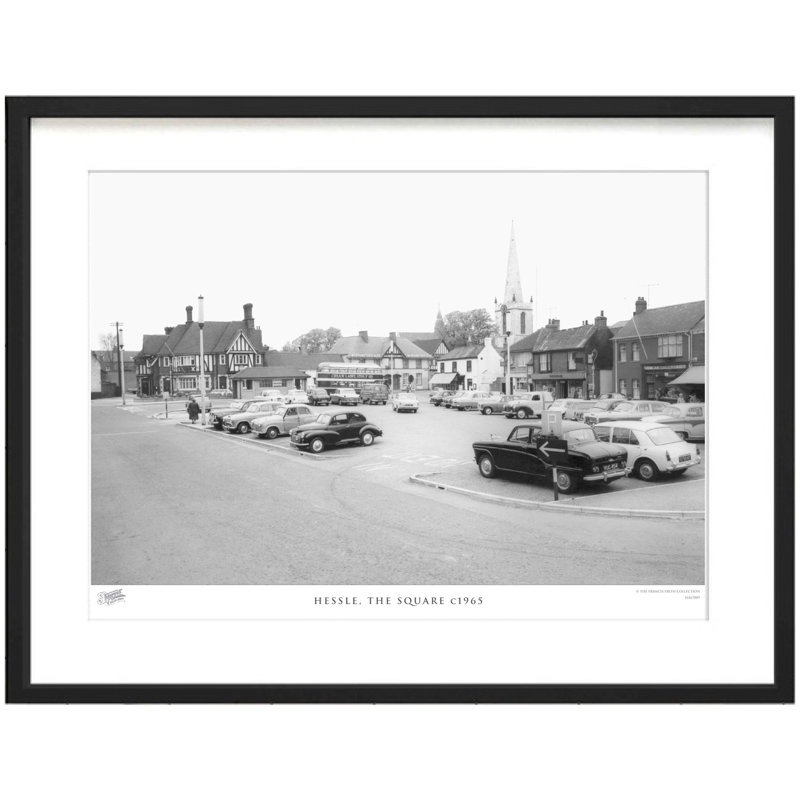 Hessle, The Square C1965 by Francis Frith - Single Picture Frame Print, 40cm H x 50cm W x 2.3cm D