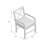 Harbison Acacia Outdoor Lounge Chair