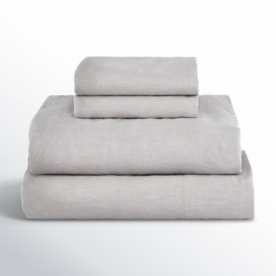 100% French Linen Sheet Set