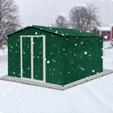 Remises de jardin en métal 6 pi x 8 pi
