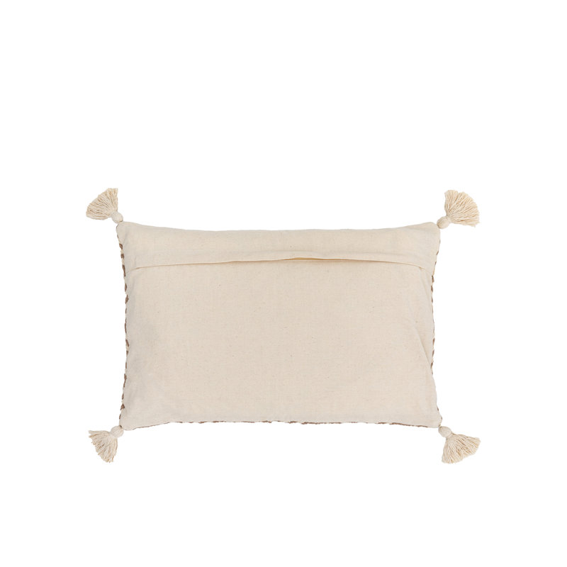 Adaija Cream Square Cushion