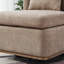 Fauteuil de chambre rembourré pivotant-108534781