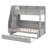Multifunctional Storage Staircase Bunk Bed With Trundle And Integrated LED，USB，Shelves-766706827