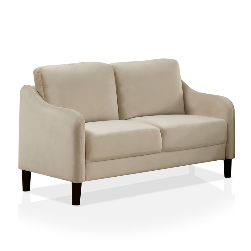 Causeuse Heffington Aliyah, 100 % polyester beige